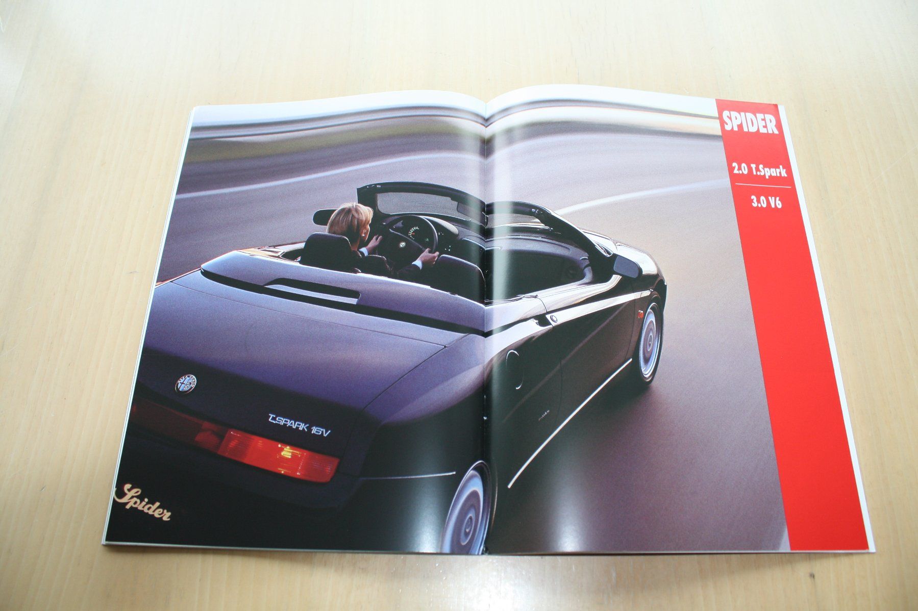 Alfa Romeo Dokumente: Alfa Romeo Spider Hochglanz Prospekt 7/1997 – Gebraucht aus Wikon von erwin400 7