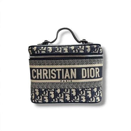 VANITY DIOR TRAVEL TOILE MONOGRAM OBLIQUE BLEUE