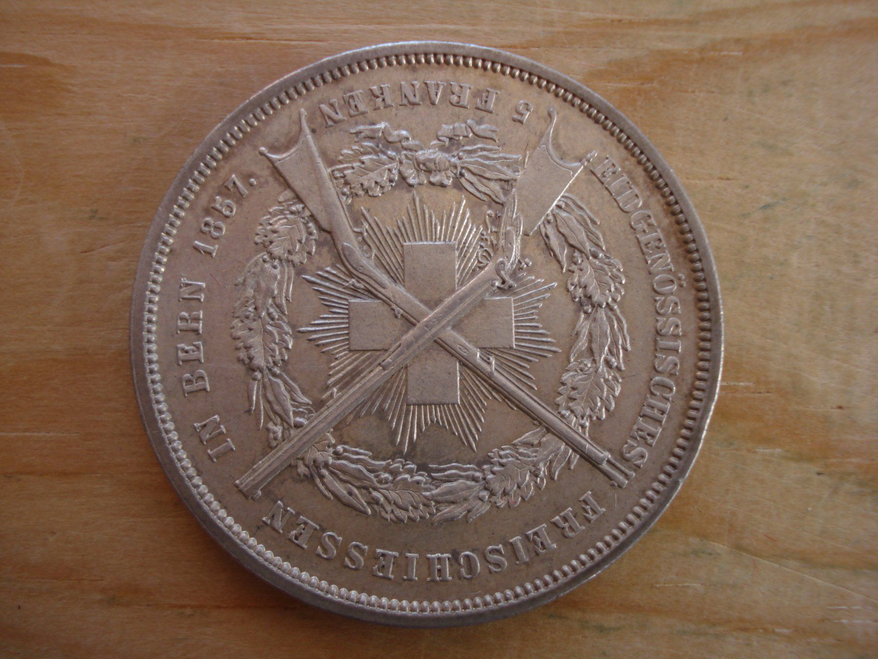 Tutti le monete: (P2) Bern 1857 VZ-UNZ – Usato da Erlach venduto da Net-Coins 1