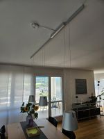 Hängeleuchte Schienensystem LED dimmbar Aluminium neuwertig