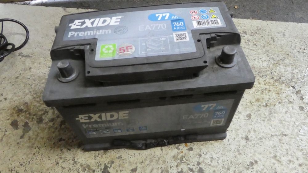 EXIDE EA770 PREMIUM Autobatterie Batterie Starterbatterie 12V 77Ah
