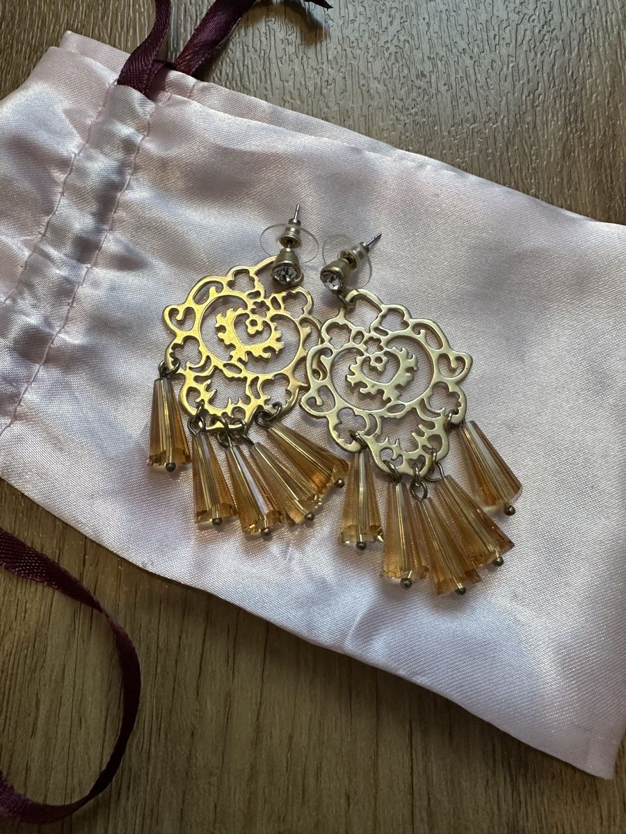 Orecchini pendenti & Orecchini a lobo: Ohrhänger goldfarben, neu – Nuovo (secondo la descrizione) da Luzern venduto da car_p8sz 1