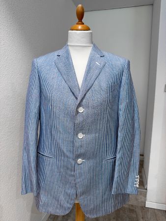 Pal Zileri Su Misura Sakko Gr. 48 Leinen/Wolle Made in Italy
