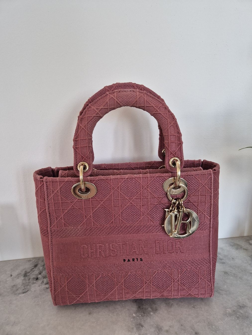 Dior Borse da donna: Authentic Christian Dior Lady D-Lite Bag - Pink! – Usato da Zürich venduto da mar_cz7s
