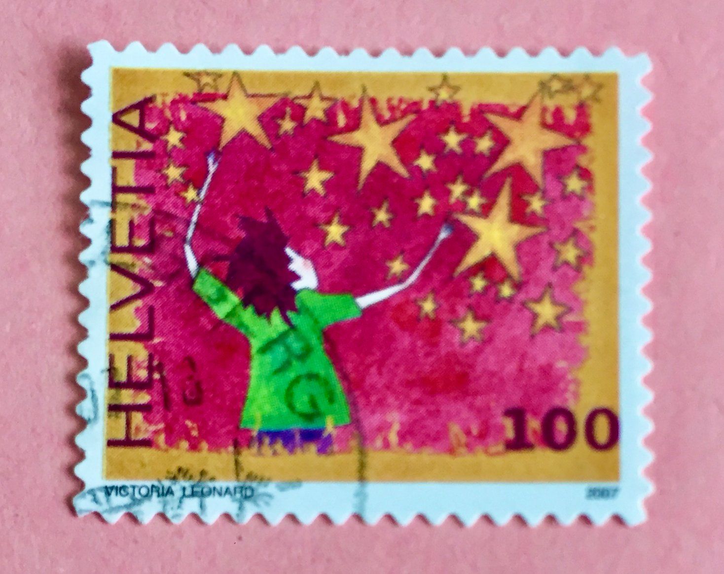 Tutti i francobolli: Nr.1244 mit Stempel Lasst Liebe sprechen 2007   – Usato da Aarau venduto da Billa007