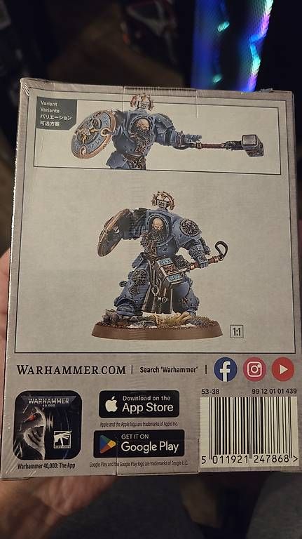 Kit di modellismo & Modellini statici: Warhammer 40k Arjac Rockfist Space Wolfes Neu&OVP – Nuovo e nell'imballaggio originale da Rothrist venduto da Benj1990