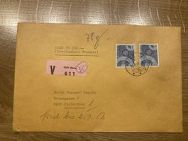 Original  Brief von 1967 mit intakten Siegeln. Ohne Inhalt