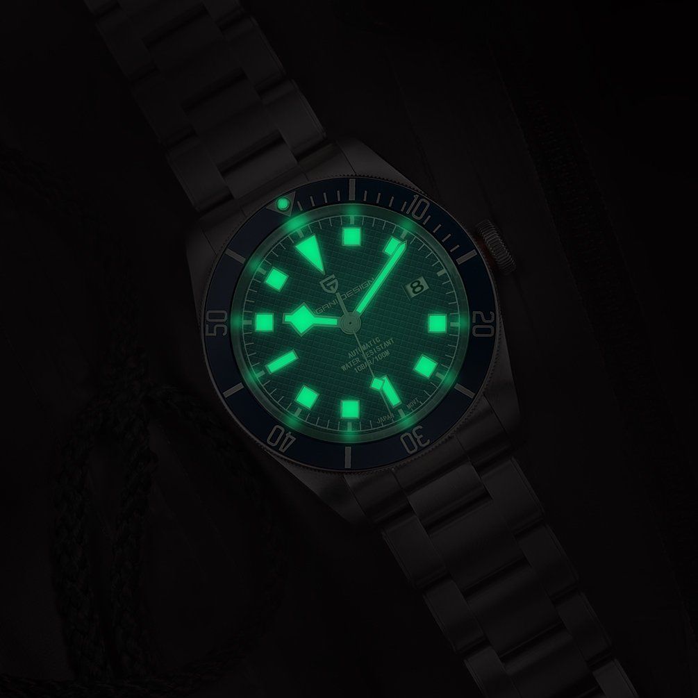 Pagani Design Uhren: Pagani Design Automatik Uhr BB58 – Neu und originalverpackt aus Suhr von sjay.Cv 5