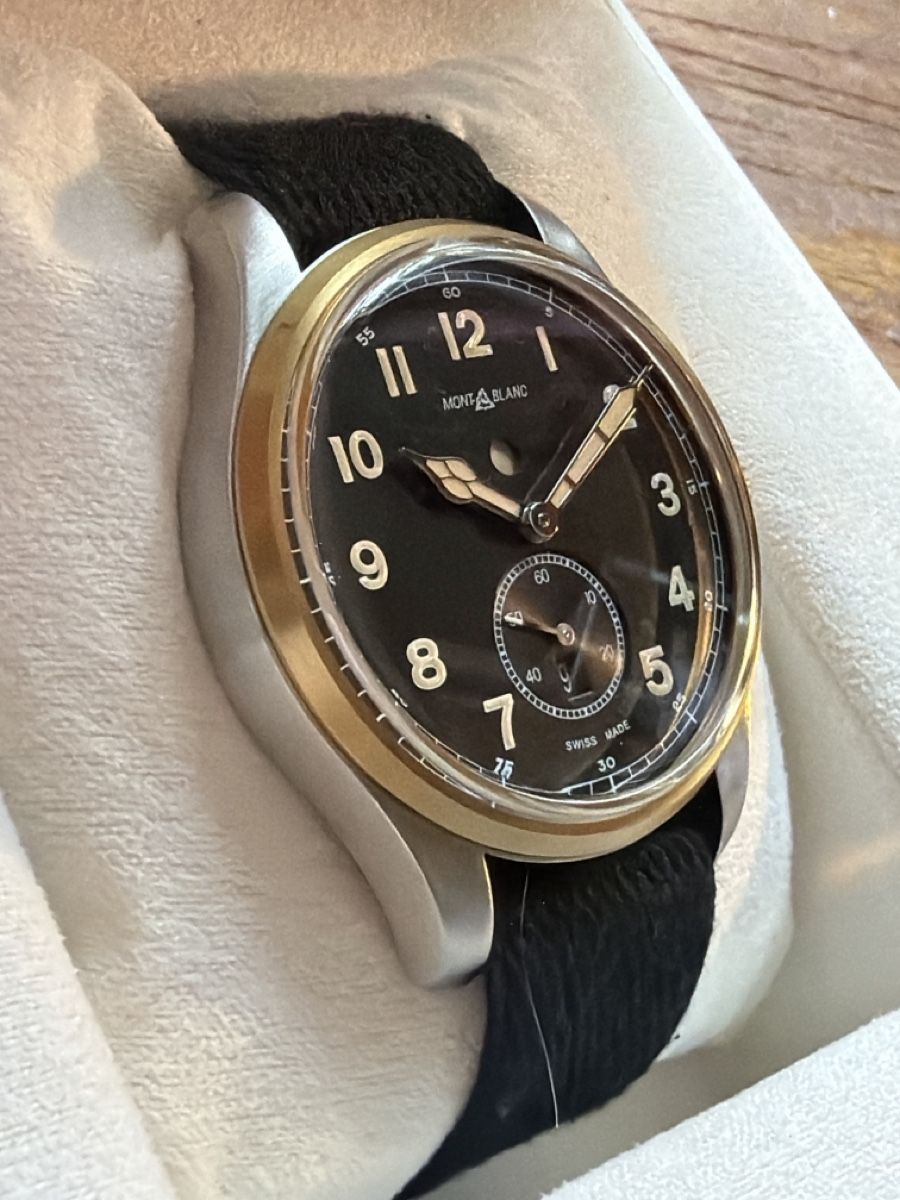 Montblanc Orologi: Montblanc 1858 Automatic Dual Time - frisch ab Service – Usato da Birmensdorf ZH venduto da PolzerJ1 2