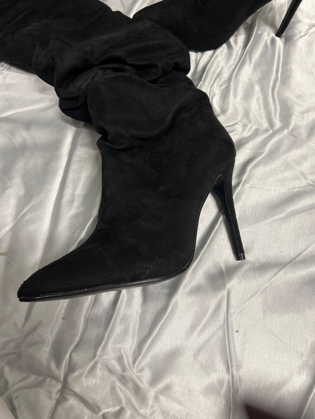 Scarpe da donna: Overknee Stiefel / Boots schwarz Gr 36 NEU – Nuovo e nell'imballaggio originale da Regensdorf venduto da Spyke55 4