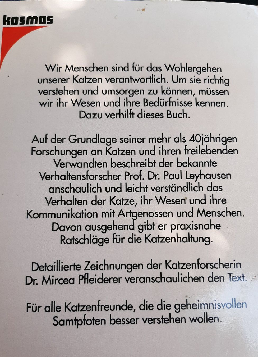 Libri: Katzenseele + und Katzen sprechen doch – Usato da Hochdorf venduto da Amazone0 2