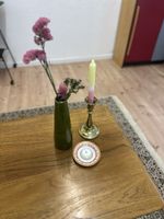 Grüne Vase, vintage, 70er