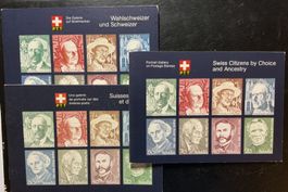 PTT-Souvenir-Heftchen 1978 komplett (3 Sprachen) ** !