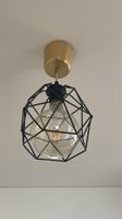 💡 Hängelampe 🖤 Pendelleuchte ✨ Metall + Glaskugel 🔥