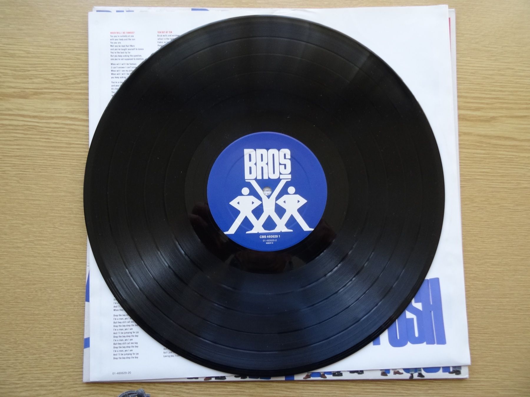 Dischi in vinile: Bros: "Push" Vinyl Schallplatte (1988) – Usato da Zürich venduto da burdan 5