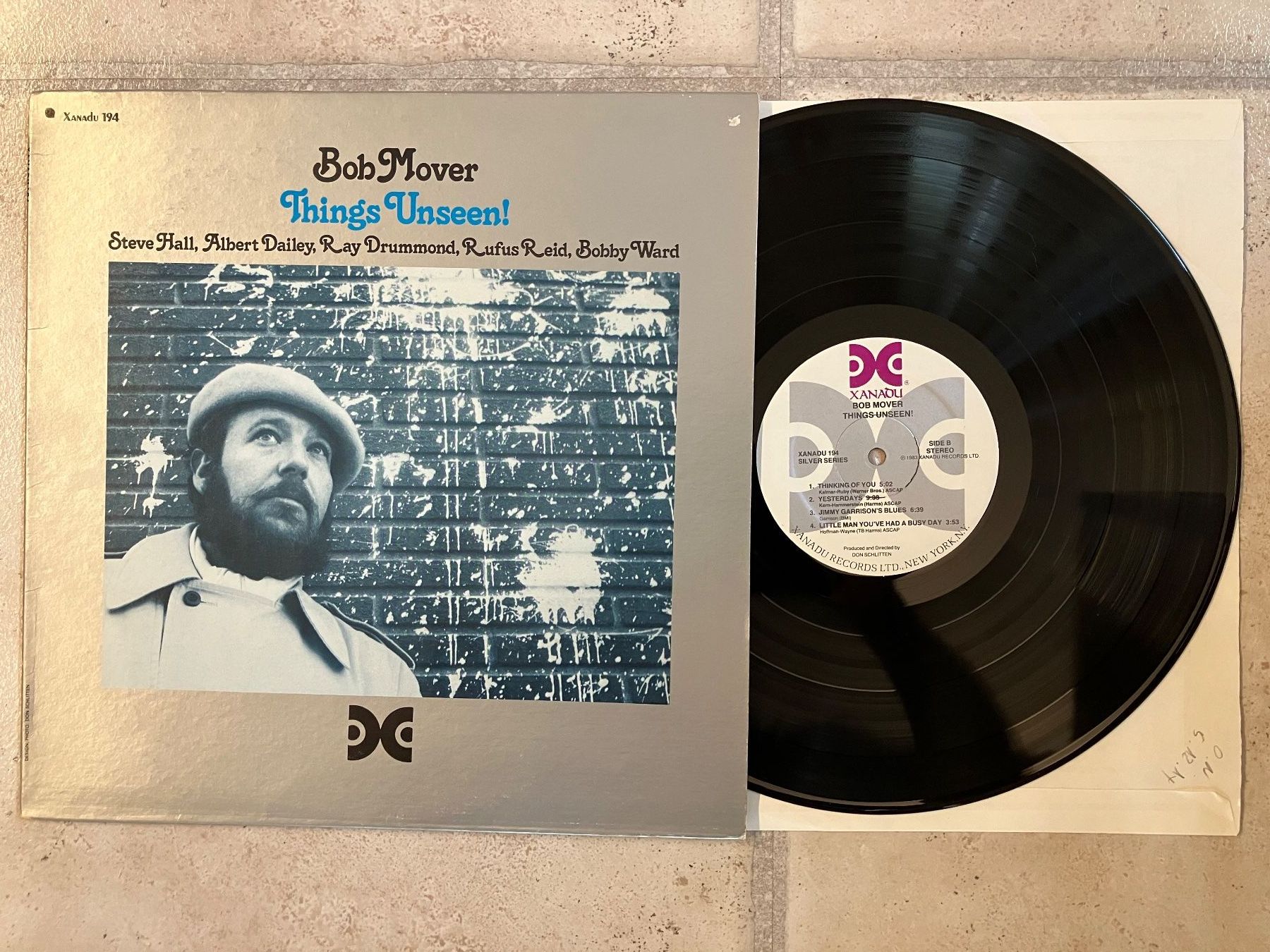 Vinyles: Bob Mover - Things Unseen!, LP Jazz – D'occasion à Widen par DexterGordon