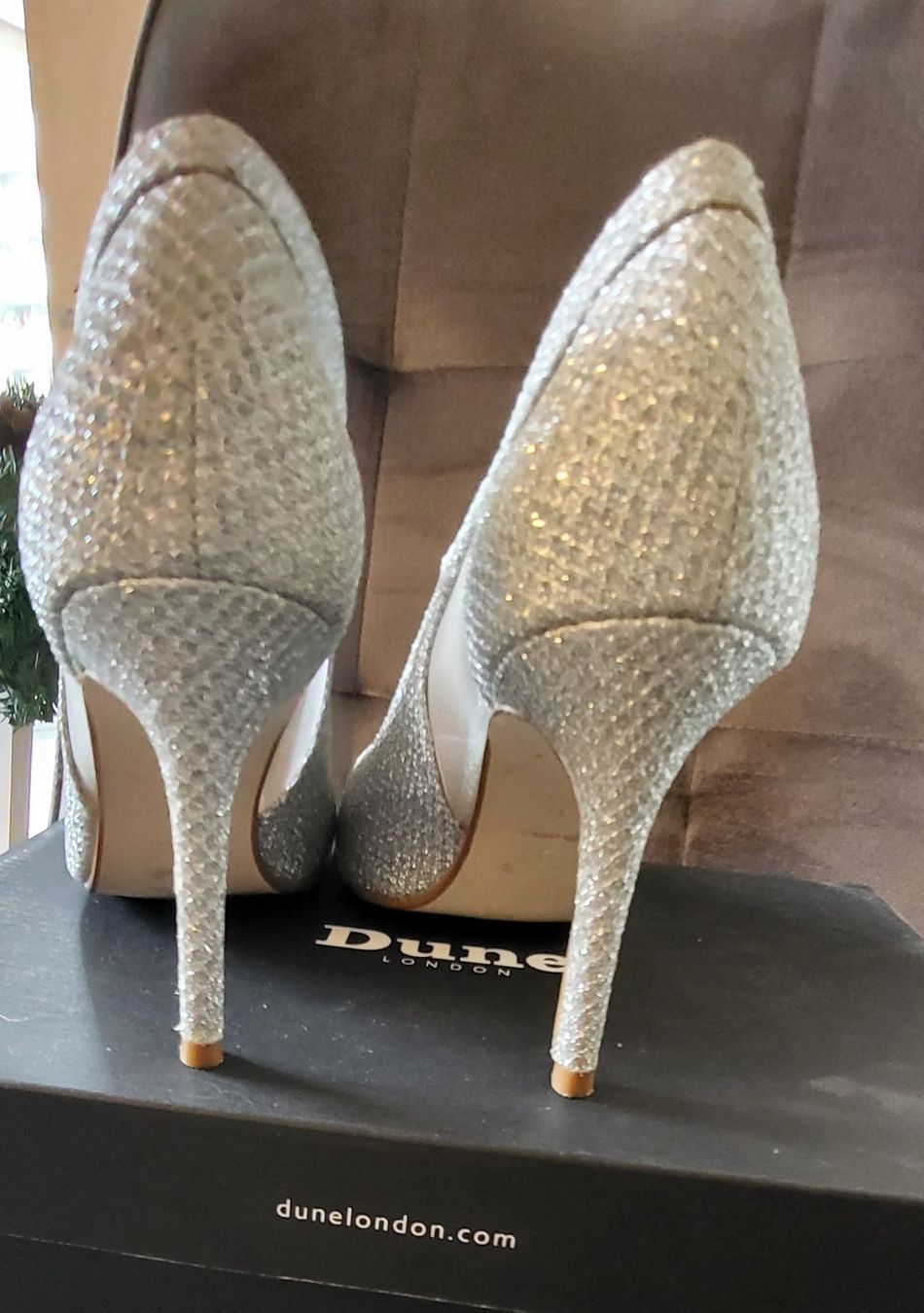 Dune London Scarpe da donna: Escarpins argentés DUNE London – Nuovo (secondo la descrizione) da Genève venduto da Catherine020 1