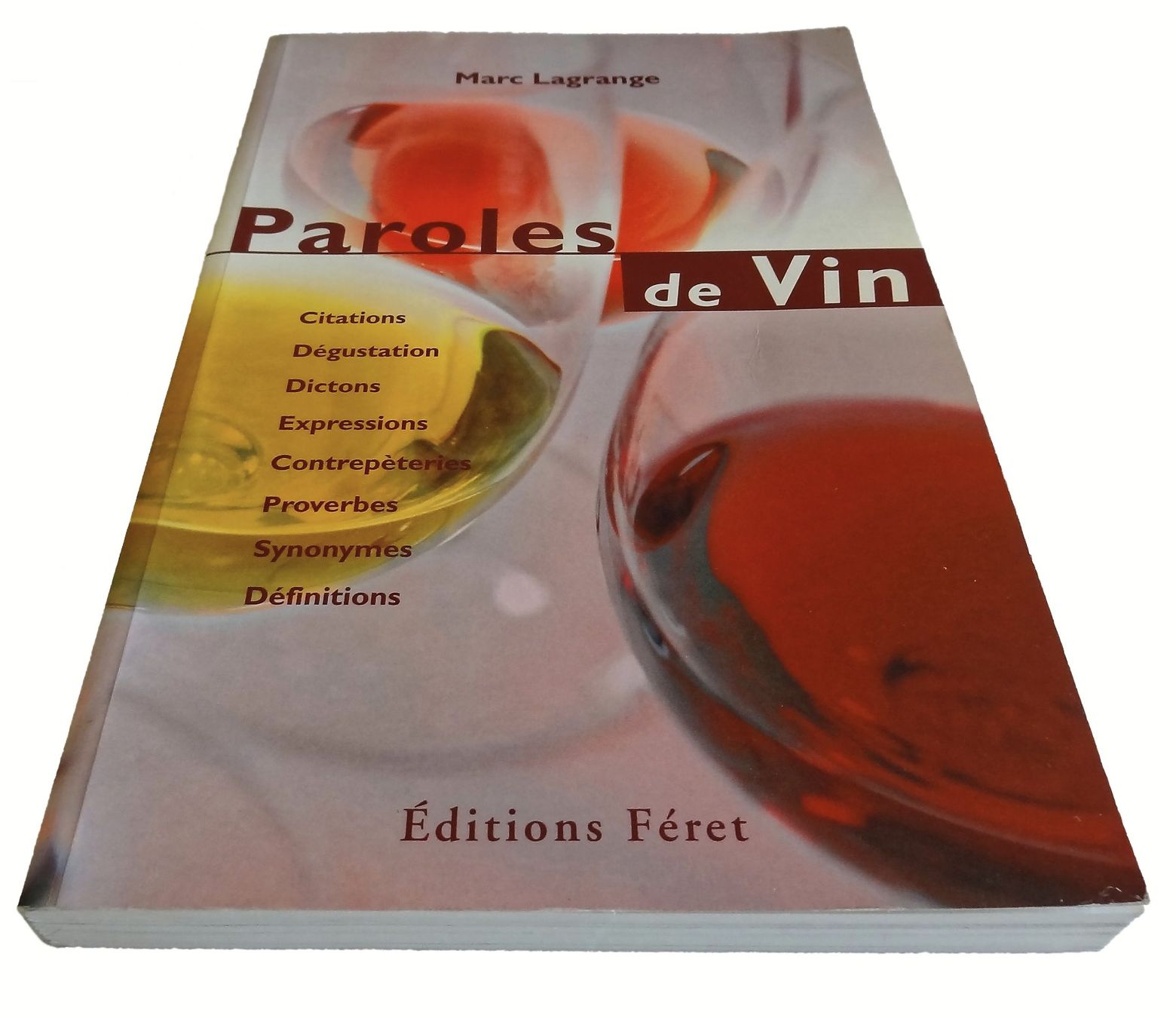 Libri: PAROLES DE VIN "Marc Lagrange" – Usato da Onex venduto da gonsla 3