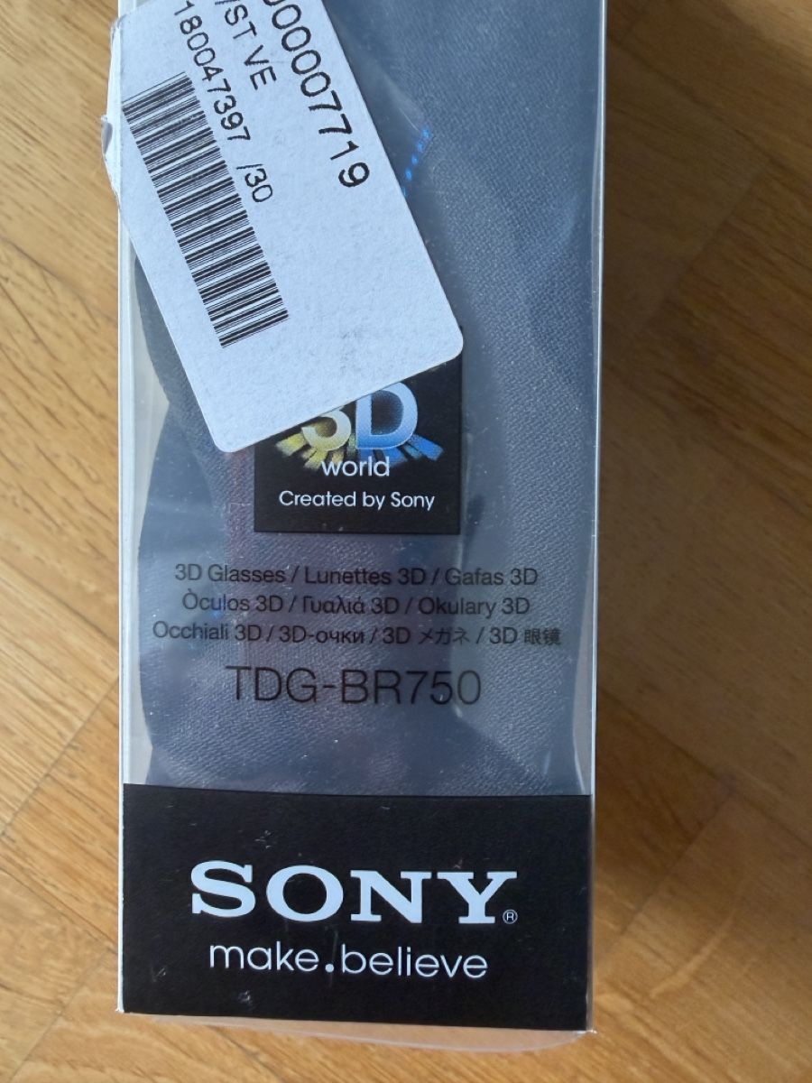 Occhiali & Lenti: Brillen-3D Sony  – Nuovo e nell'imballaggio originale da Hochdorf venduto da tom_55hc 1