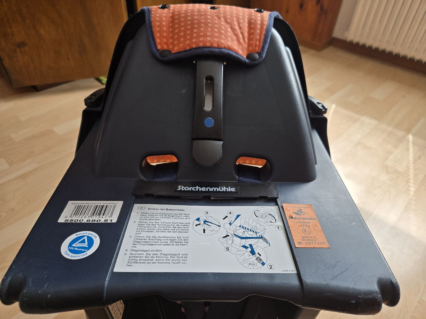 Seggiolini per auto: Storchmühle Babyschale Autositz, Top – Usato da Einsiedeln venduto da stonica 3