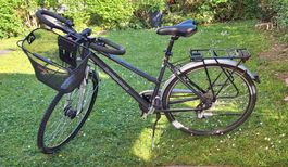 Crosswave Fahrrad, bequemes Citybike mit Korb!