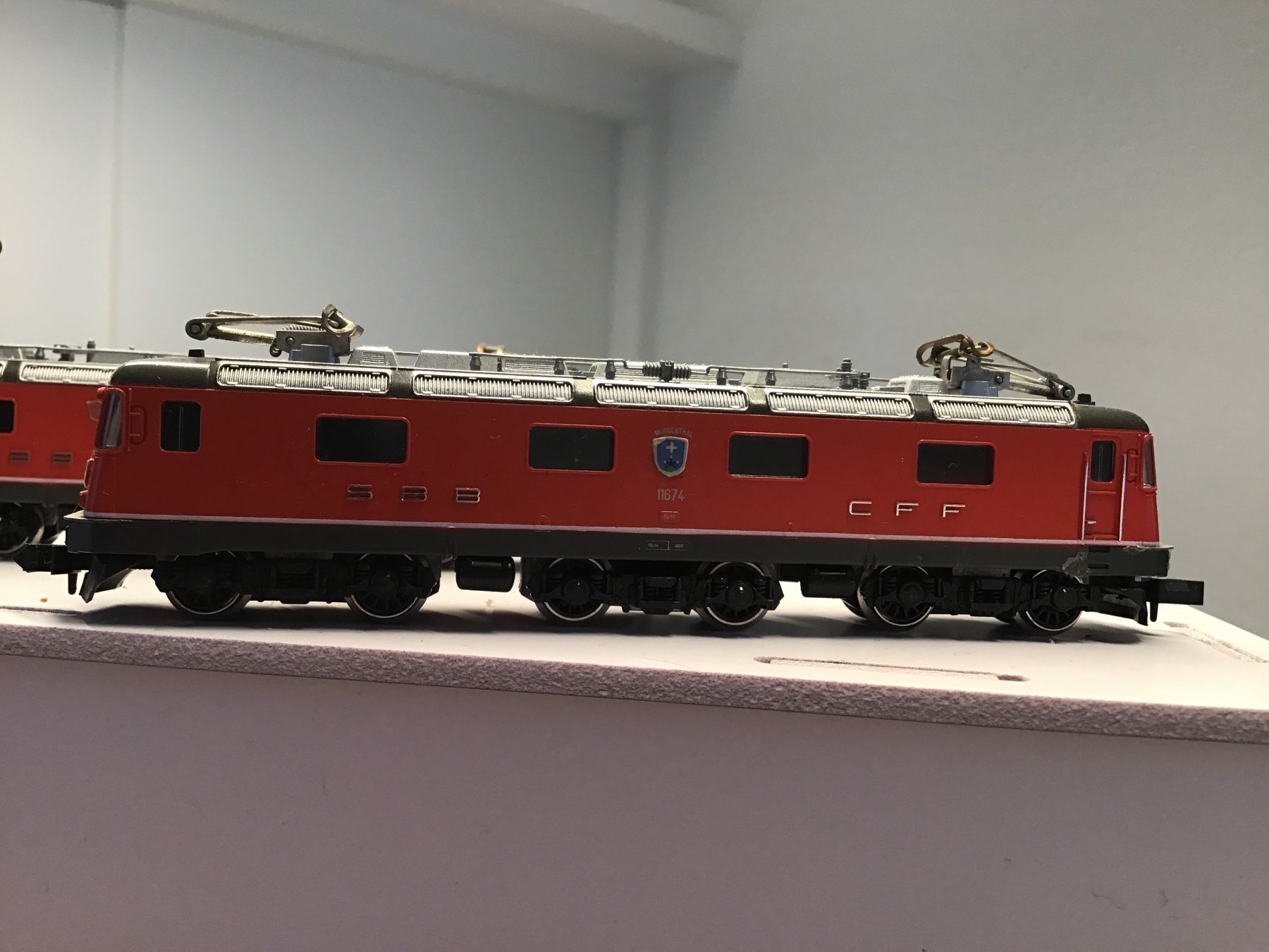 Kato Modellini di ferrovie: Kato N 2 mal re 6/6 ohne Puffer – Usato da Männedorf venduto da Spezial-Modelle 1