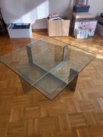 Magnifique table basse en verre, comme neuve
