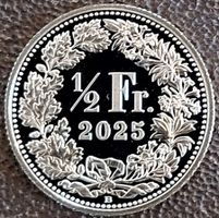 50 Rappen 2025 pp / aus Münzsatz / in einer Münzkapsel