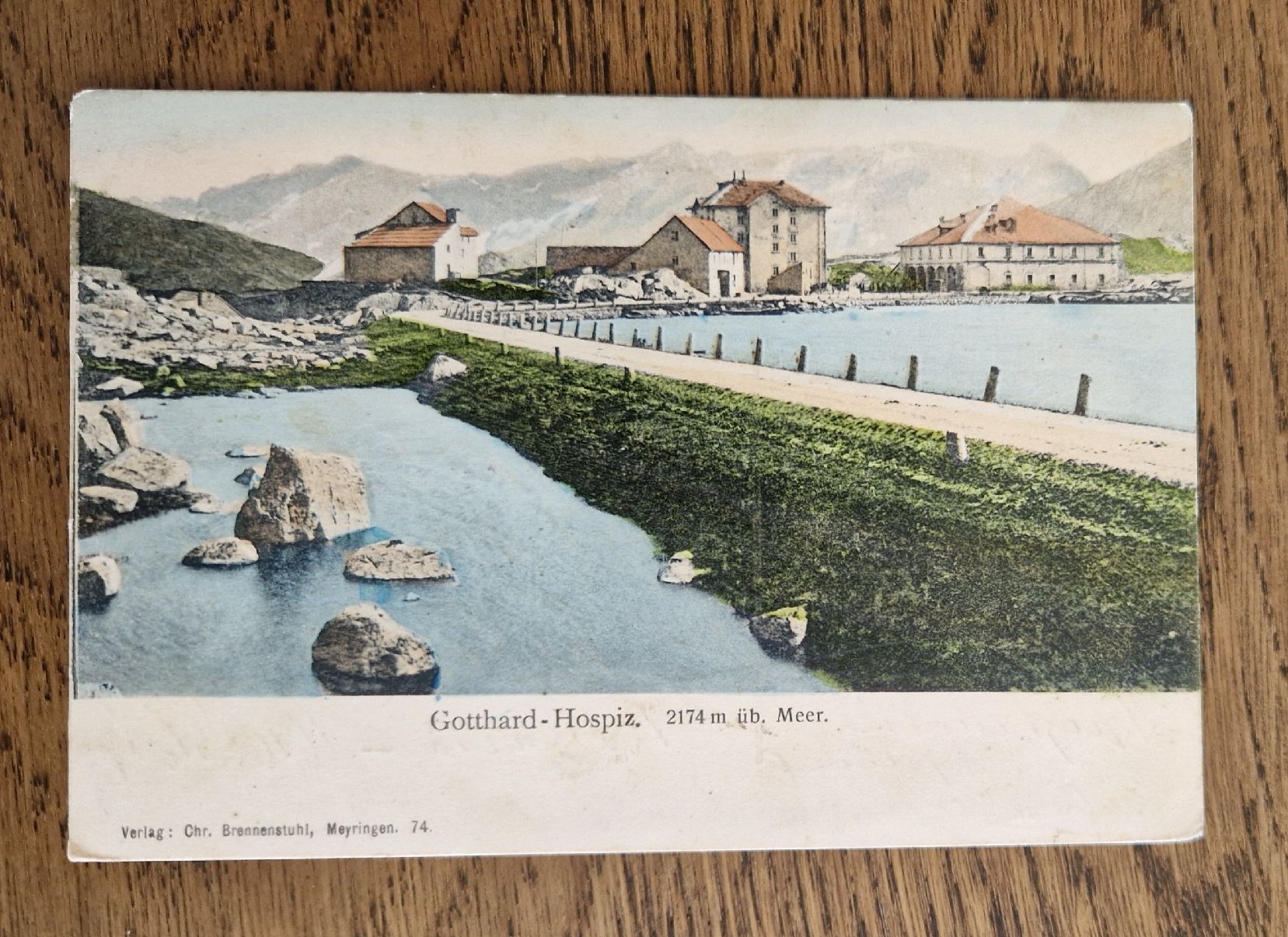 Cartoline postali: Gotthard-Hospiz 1905 – Usato da Ebikon venduto da Donar50