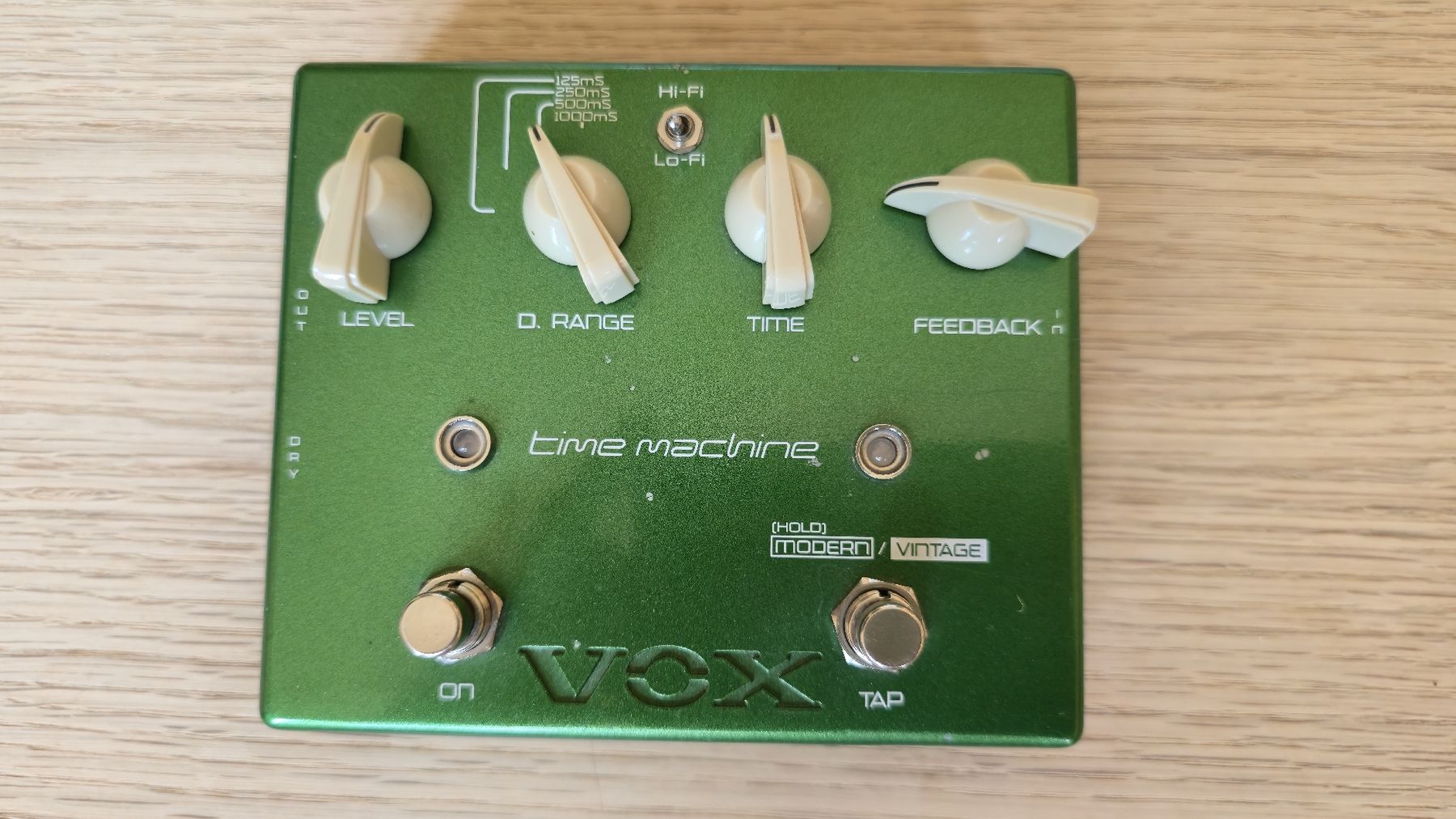 Vox Instruments de musique: VOX Time Machine Delay Effekt Pedal  – Défectueux à Lätti par no-nickname-found
