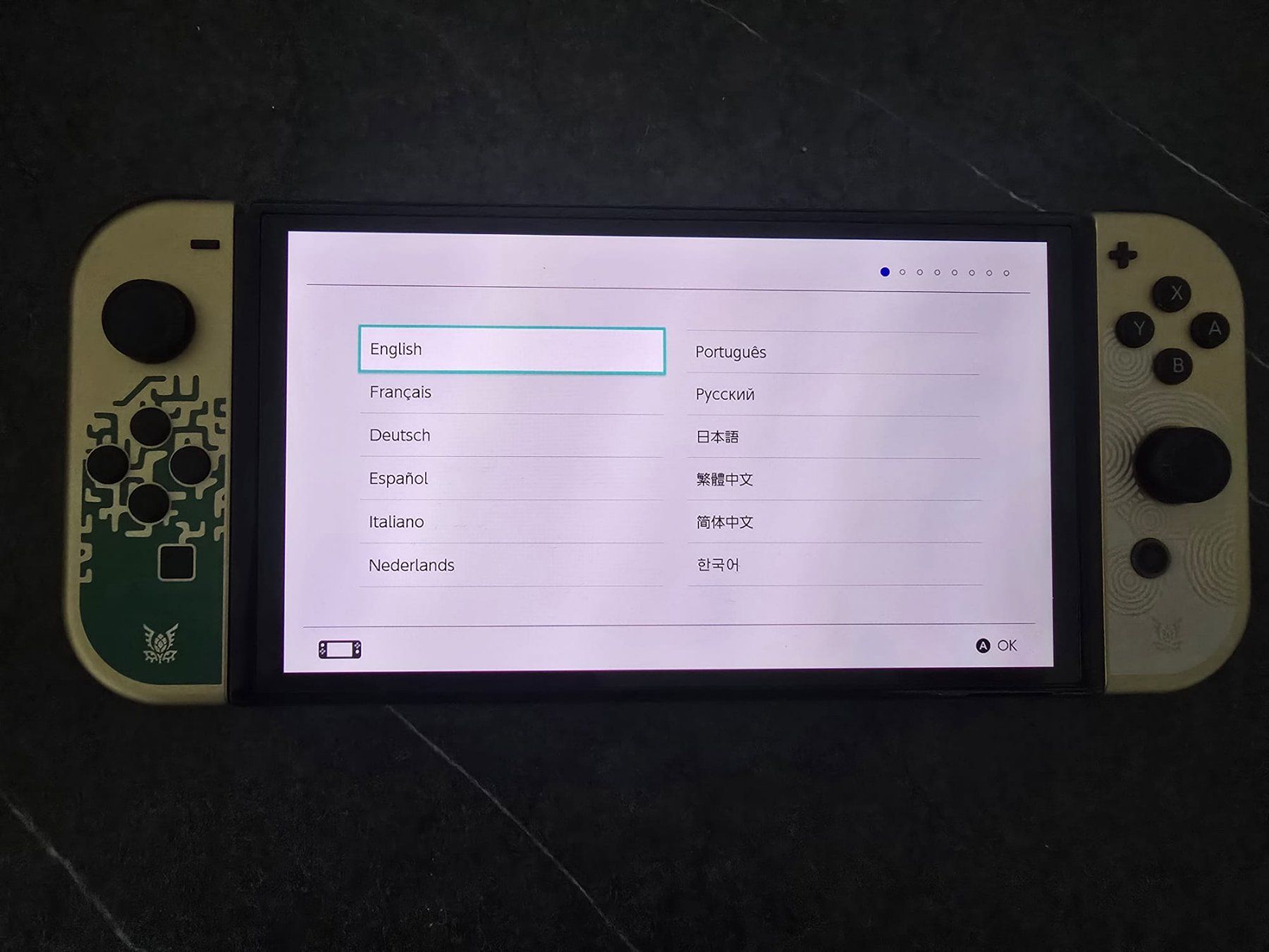 Nintendo Konsolen: Nintendo Switch OLED Zelda Edition – Gebraucht aus Krauchthal von ws2_kyn8 4