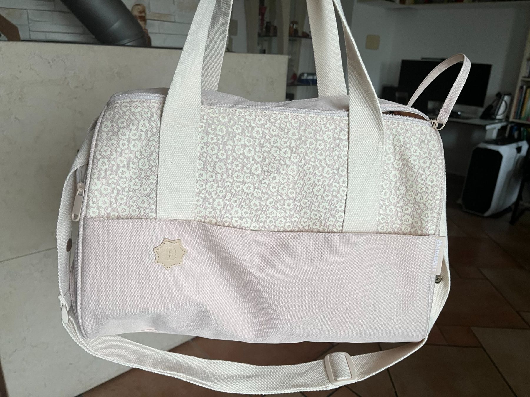 Borse & Zaini: BADABULLE  Wickeltasche Pocketstyle cream – Nuovo (secondo la descrizione) da Rekingen AG venduto da nederland1