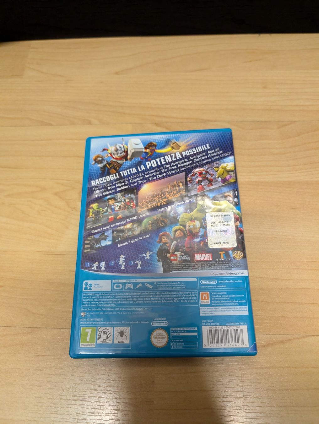 Giochi: Lego avengers Nintendo Wii u – Usato da Giubiasco venduto da Ticinerd 1
