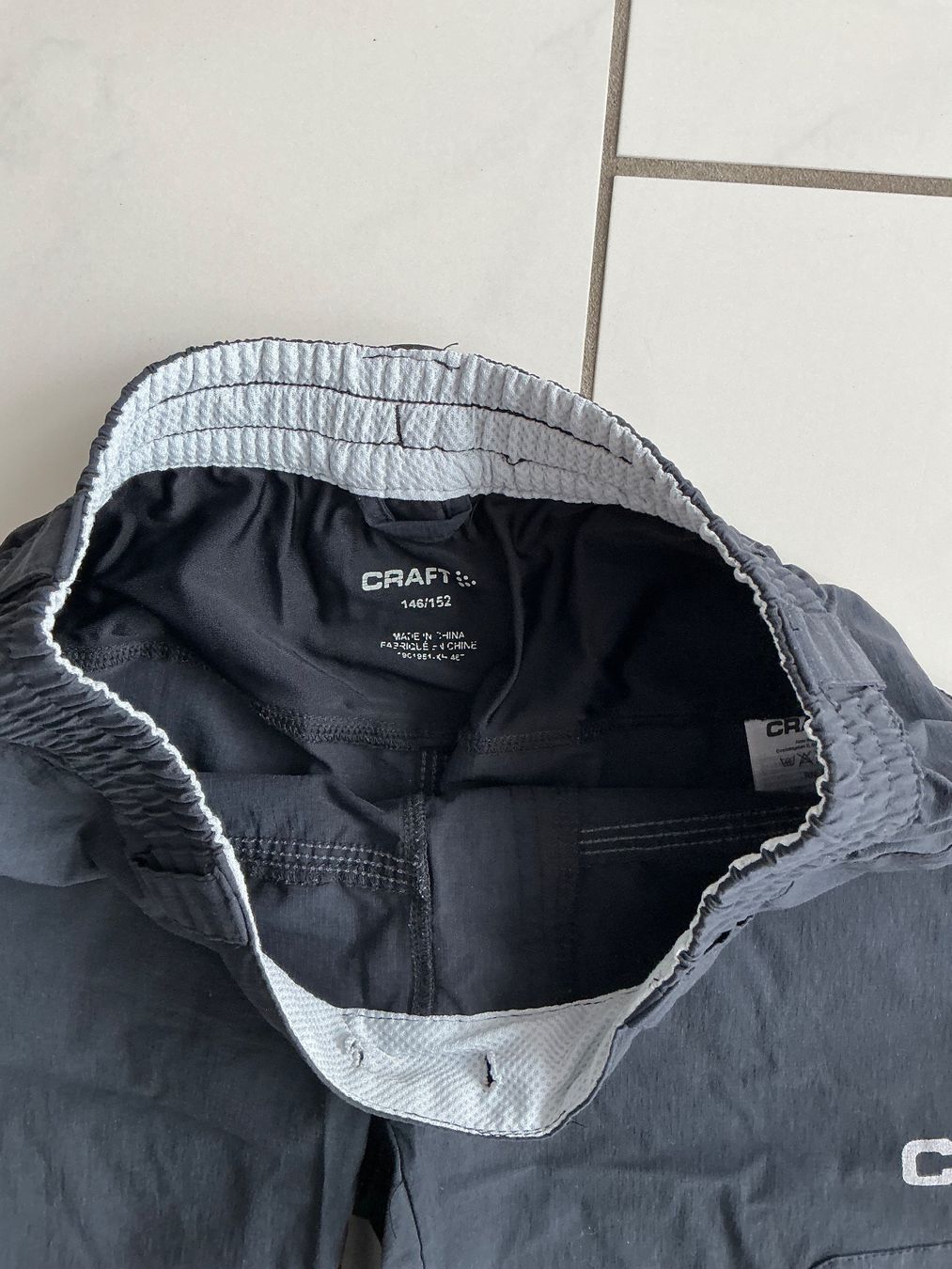 Craft Pantaloni: Craft Bikehose Gr.146/152 – Usato da Biel-Benken BL venduto da Sahra1 2