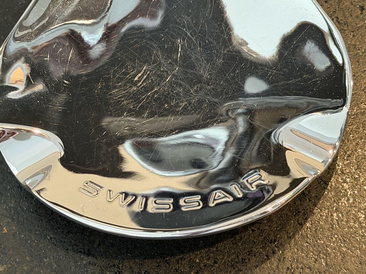 Swissair Portacenere: Swissair Aschenbecher – Usato da Basel venduto da barracuda360 3