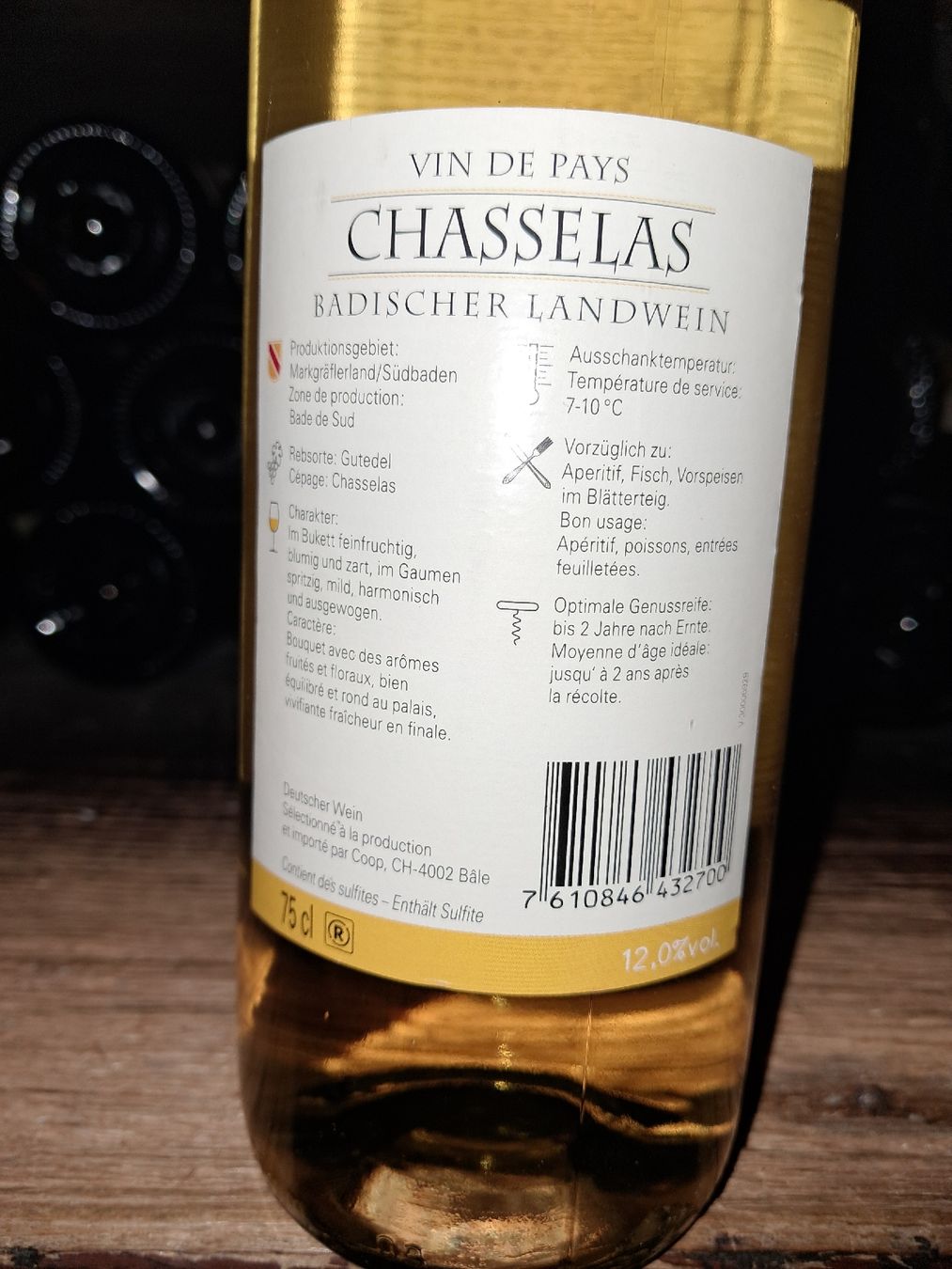 Wein: Merops apiaster Chasselas 2016 – Neu und originalverpackt aus Le locle von juliensaran 3