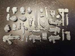 Warhammer 40K - Space Marines - Weapons Bits