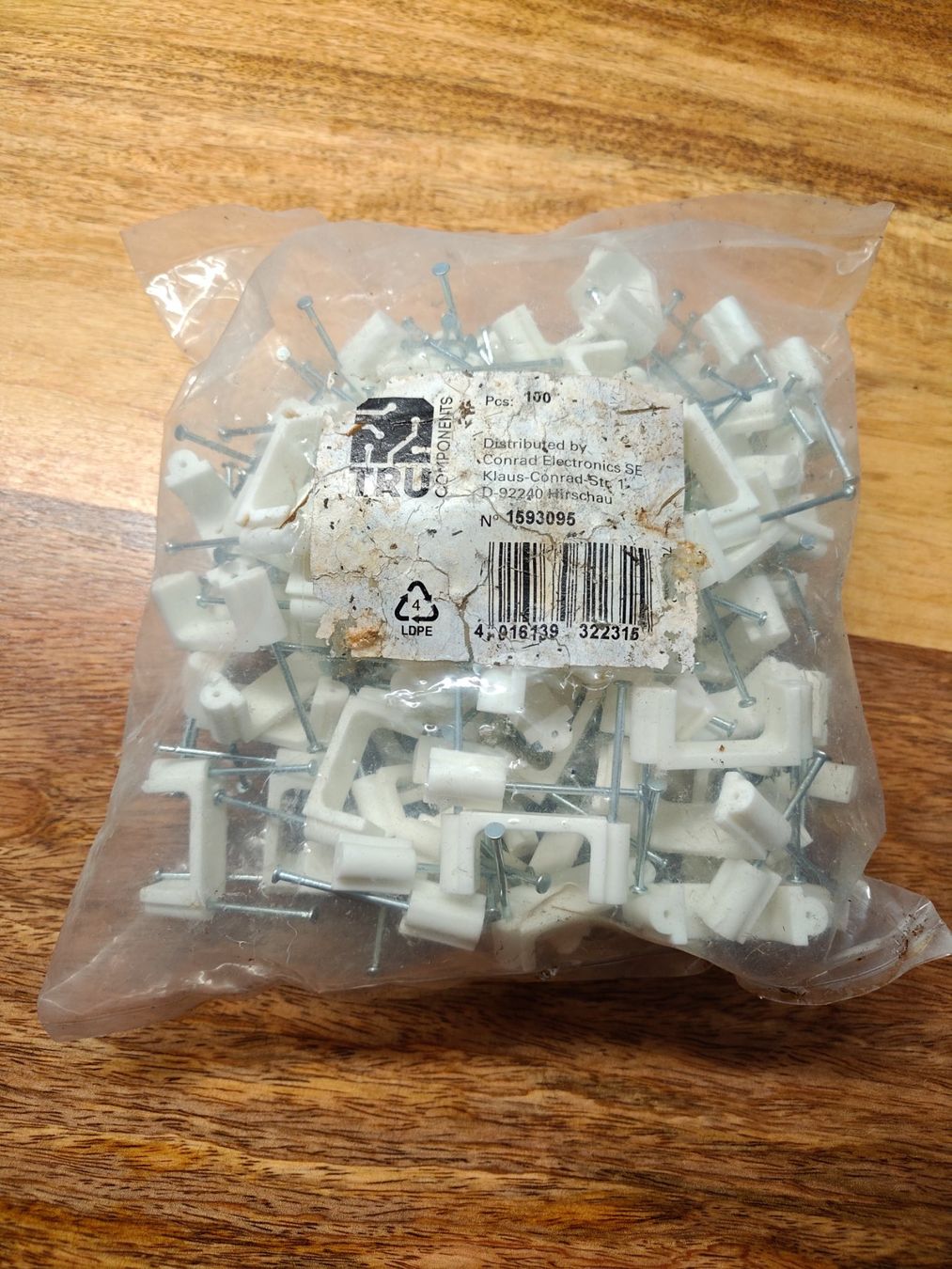 Cavi: TRU Components Kabelclips mit zwei Nägeln – Nuovo (secondo la descrizione) da Starrkirch-Wil venduto da Manu_aka_sell 2