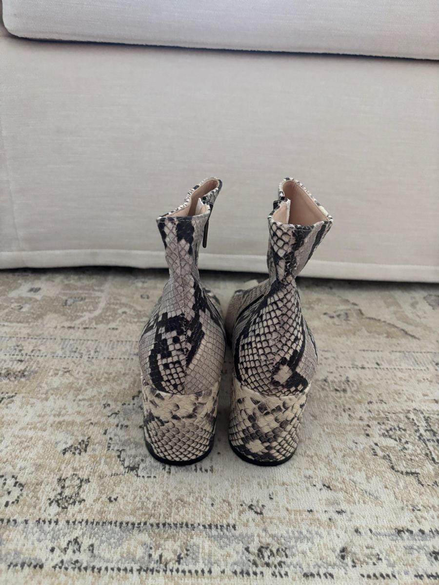 Damenschuhe: Evaluna Snake leather booties NP: 221.- – Neu (gemäss Beschreibung) aus Horgen von lme_8kj7 2