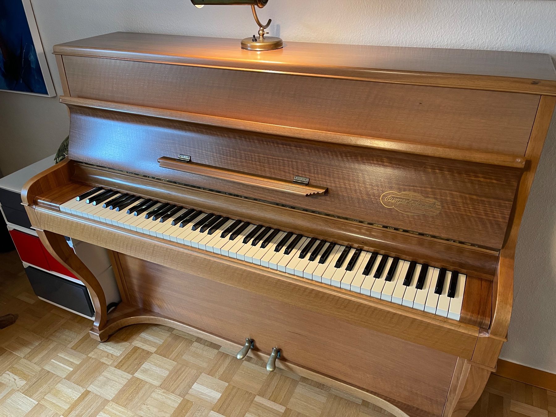 Strumenti musicali: Piano droit Burger& Jacobi – Usato da Portalban venduto da Lsgn 2