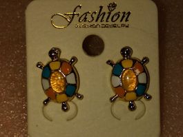 OHRRINGE MODESCHMUCK MIT ECHT KRISTALL