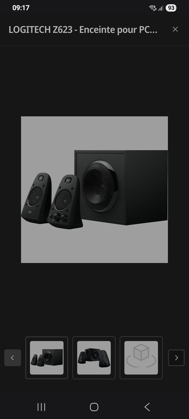 Logitech Lautsprecher: logitech son z623 – Gebraucht aus Enney von poussincui