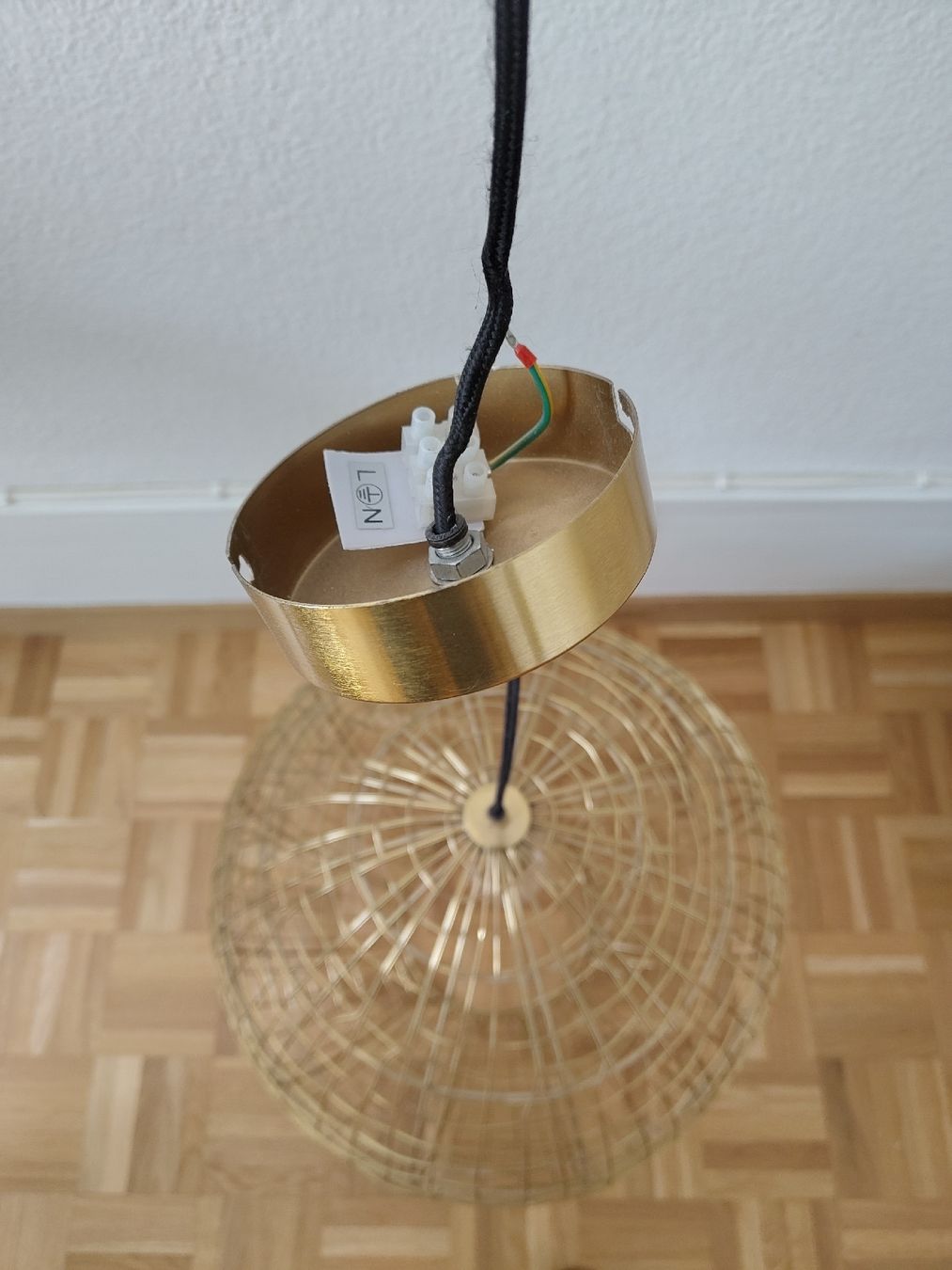 Lampadari & plafoniere: Goldene Deckenlampe – Usato da Biel/Bienne venduto da jon_2z77 1