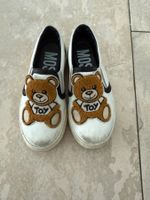 Moschino Kinder-Lederschuhe, Grösse 31, Bären Motiv