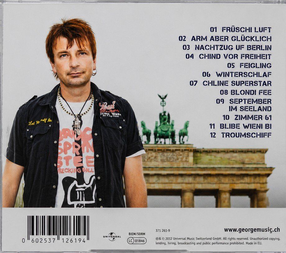 CD: CD George "FRÜSCHI LUFT",  Nr, 104 – Nuovo (secondo la descrizione) da Kottwil venduto da Crazyrolf 1