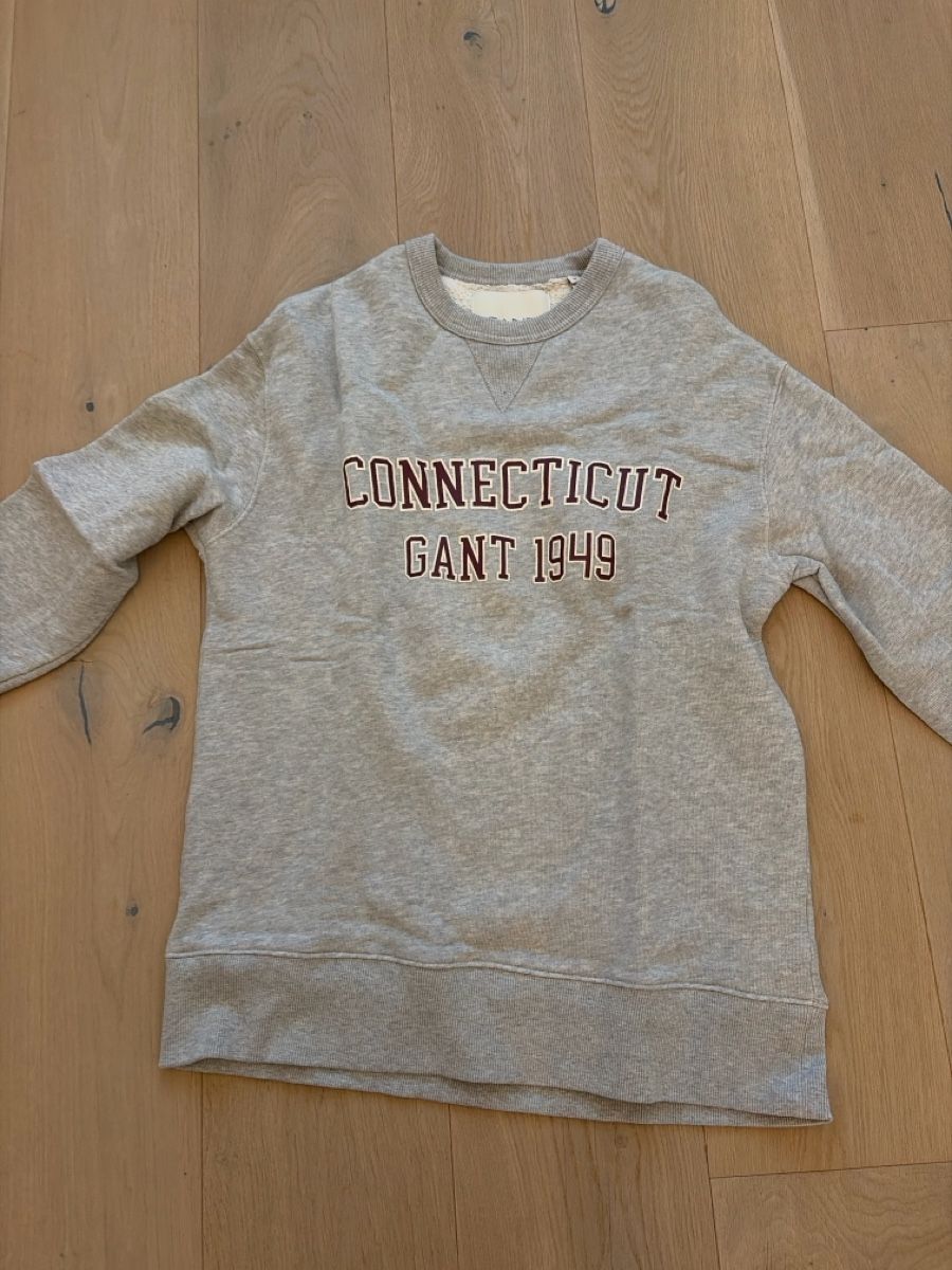 Gant Maglioni & Felpe: GANT sweatshirt, size M, grey, Connecticut, spring – Nuovo e nell'imballaggio originale da Wollerau venduto da san_957f