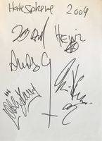 Hatesphere Autogramm signiert Karte 20x30cm Metal-Band