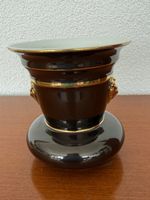 Vase Royal Porzellan Bavaria KPM braun Gold Dekor