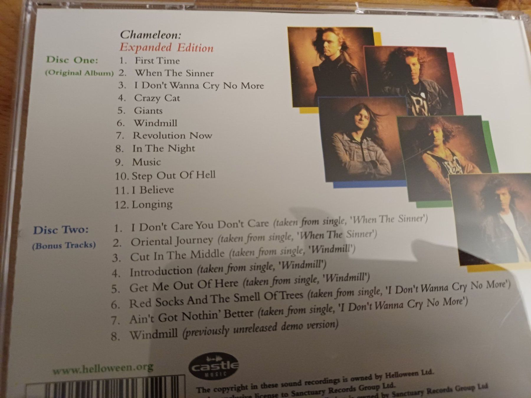 CD: Helloween: Chameleon (Expanded Edition) auf 2 CDs – Usato da Jona venduto da Rreto71 4