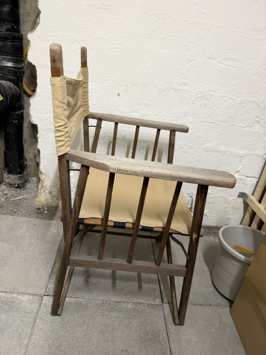 Poltrone: Fauteuil pliant toile bois – Usato da Kloten venduto da Mumiiin 5